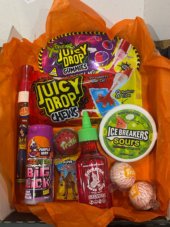 Sour candy Selection box