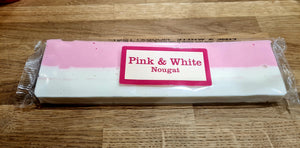 Pink and White Nougat